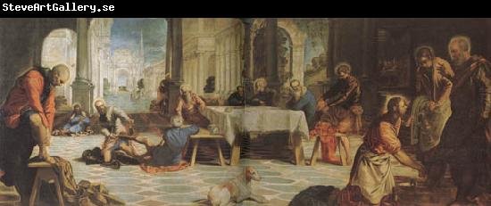 Jacopo Robusti Tintoretto The Washing of the Feet